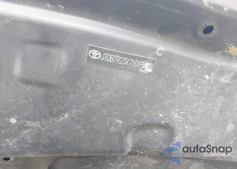 2007 Toyota Yaris из США, поврежденный, VIN JTDBT923X71018618